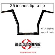 Road Glide Handle Bars Black & Chrome