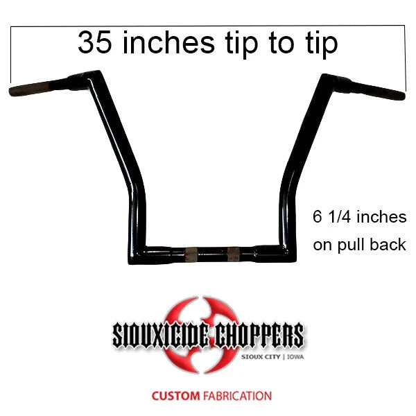 Road Glide Handle Bars Black & Chrome