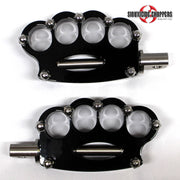 Brass Knuckle Front/Passenger Pegs