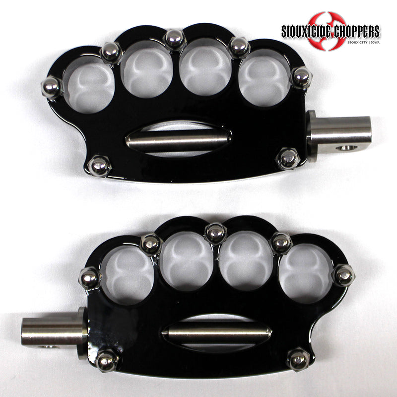 Brass Knuckle Front/Passenger Pegs
