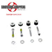 Softail Detachable Docking Hardware Kit Chrome