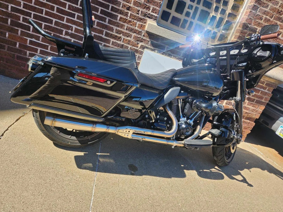 Siouxicide Chopper Harley M8 Touring Performance Stainless 2-1 Exhaust Pipe