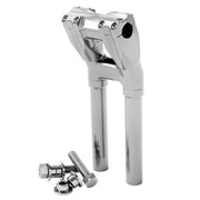 Kraus Isolated & Kickback Risers (Dyna, Pre-18 Softail, FXR, Sportster) — SP-ISO-62-M