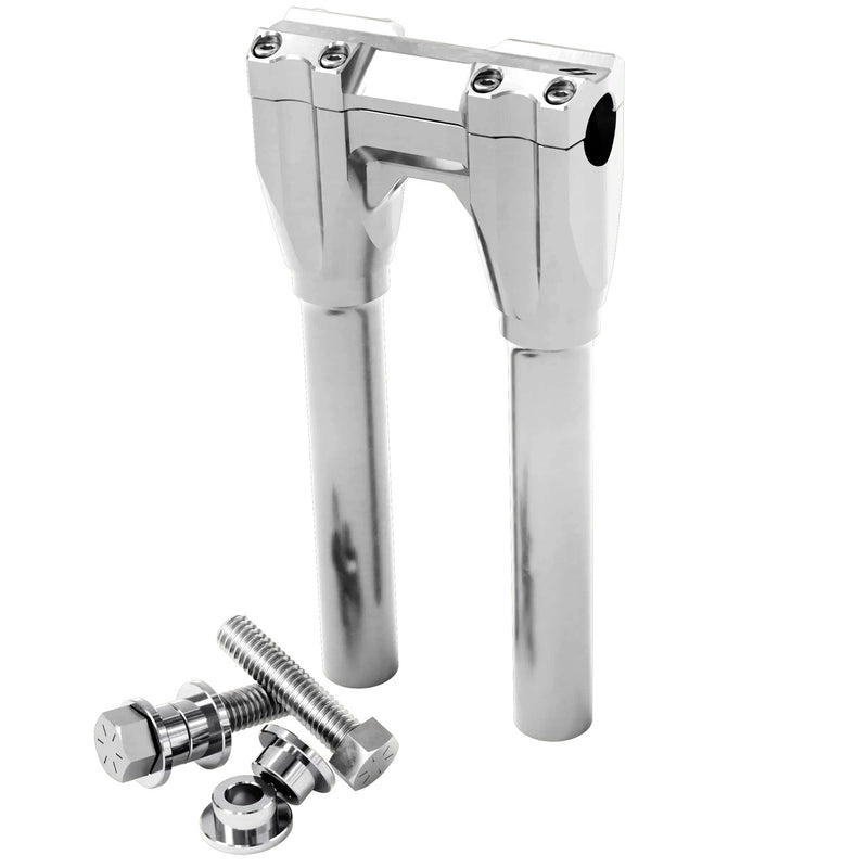 Kraus Isolated & Kickback Risers (Dyna, Pre-18 Softail, FXR, Sportster) — SP-ISO-20-M