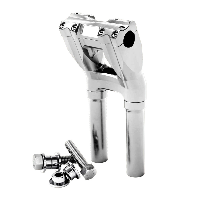 Kraus Isolated & Kickback Risers (Dyna, Pre-18 Softail, FXR, Sportster) — photo 7