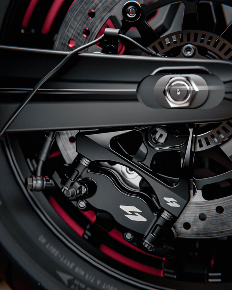 Rear Radial Caliper Mount (Indian) — photo 3