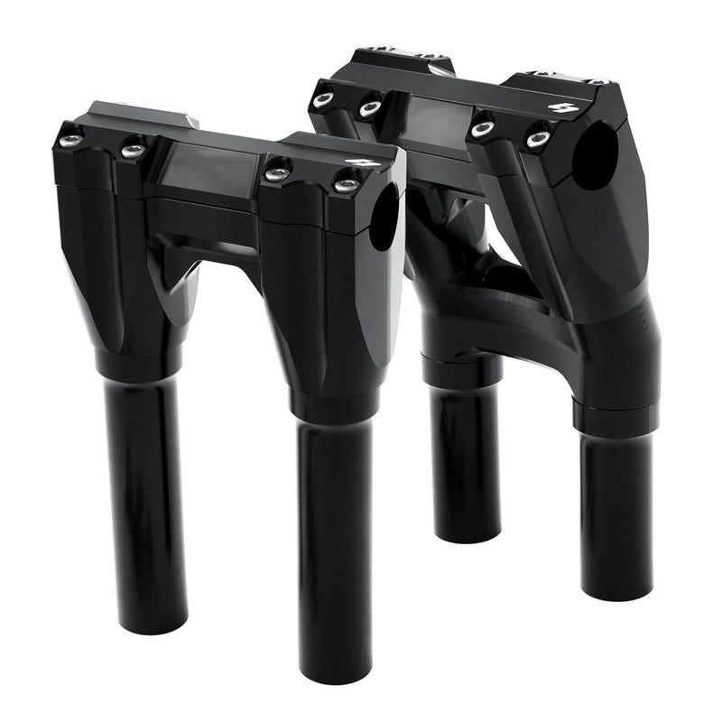 Kraus Isolated & Kickback Risers (Dyna, Pre-18 Softail, FXR, Sportster) — photo 1