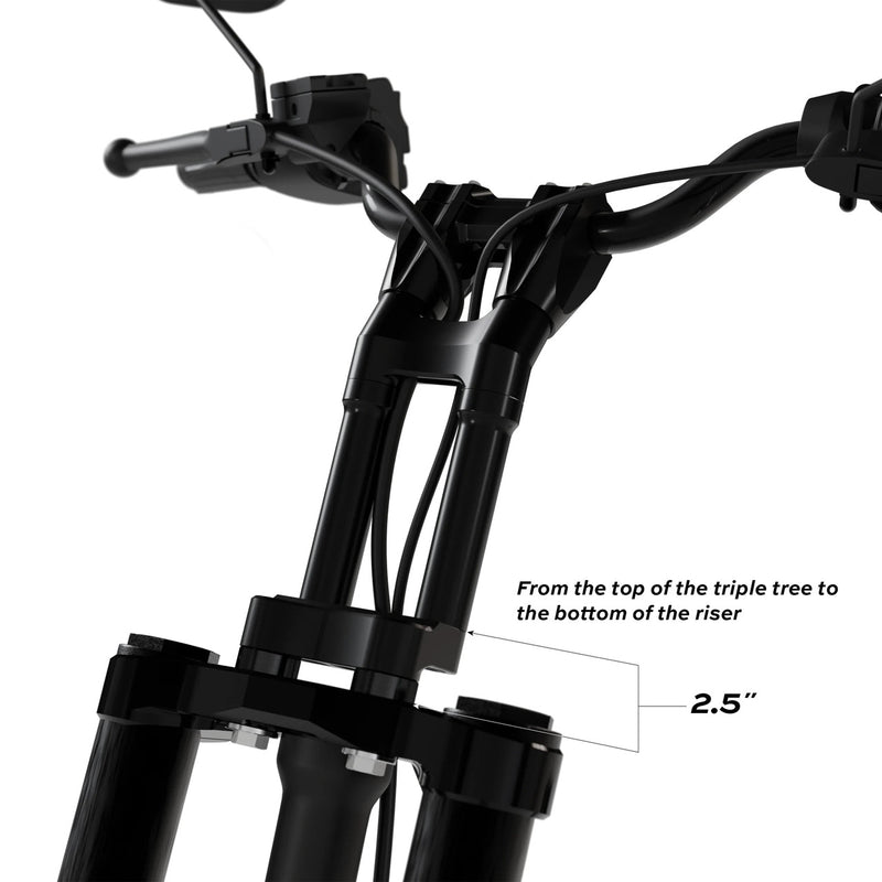 Raptor 1-1/2 in. Pull Back Plate - 18 and Up Softail — photo 3