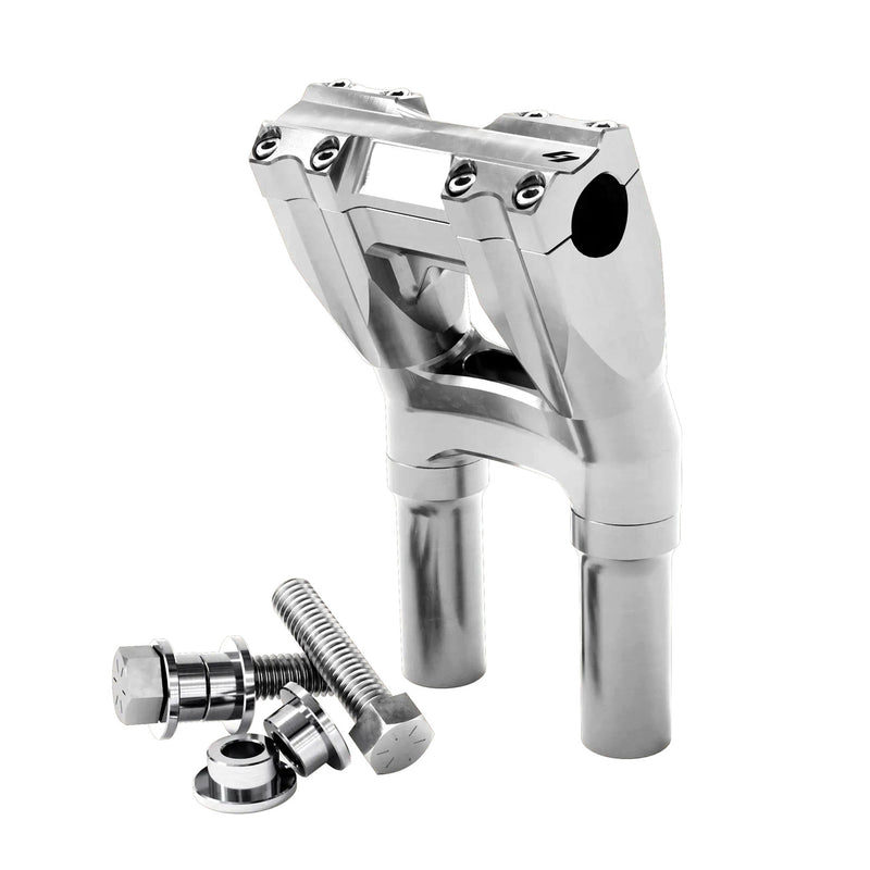 Kraus Isolated & Kickback Risers (Dyna, Pre-18 Softail, FXR, Sportster) — photo 5