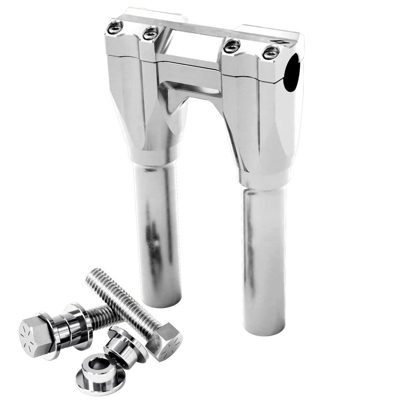 Kraus Isolated & Kickback Risers (Dyna, Pre-18 Softail, FXR, Sportster) — SP-ISO-28-M