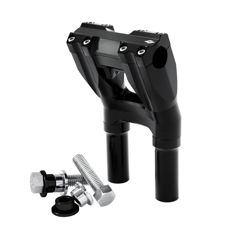 Kraus Isolated & Kickback Risers (Bagger, 18+ Softail) — UN-ISO-58-B