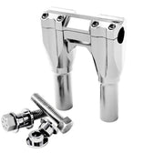 Kraus Isolated & Kickback Risers (Dyna, Pre-18 Softail, FXR, Sportster) — SP-ISO-26-M
