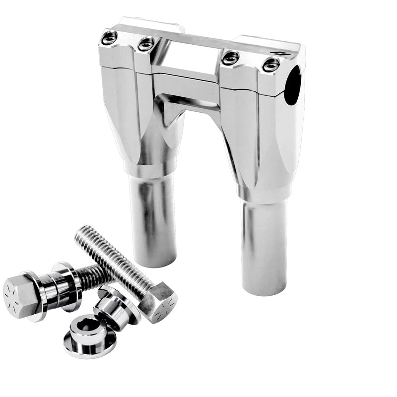 Kraus Isolated & Kickback Risers (Dyna, Pre-18 Softail, FXR, Sportster) — SP-ISO-26-M