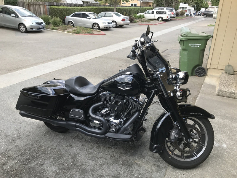 Kraus Isolated & Kickback Risers (Dyna, Pre-18 Softail, FXR, Sportster) — photo 20