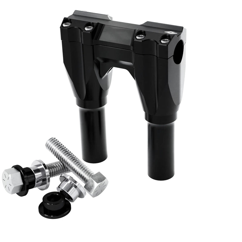 Kraus Isolated & Kickback Risers (Dyna, Pre-18 Softail, FXR, Sportster) — photo 9