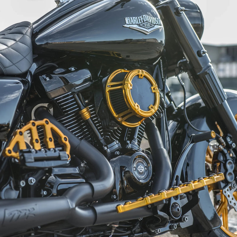 Arlen Ness Method™ Clear Cover Air Cleaner - 18-175 For Harley Motorcycles 2017-2025