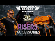 OG 2" Straight Risers