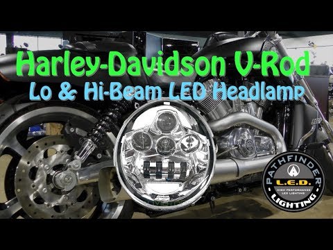 Pathfinder LED Headlight - VRod