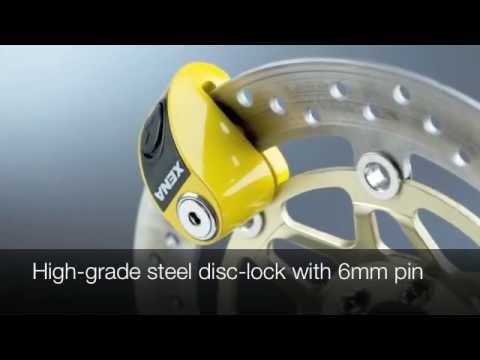 XENA Motorcycle Security TV: XZZ6L Series disc-lock alarms