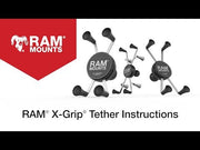 RAM X-Grip Tether Instructions