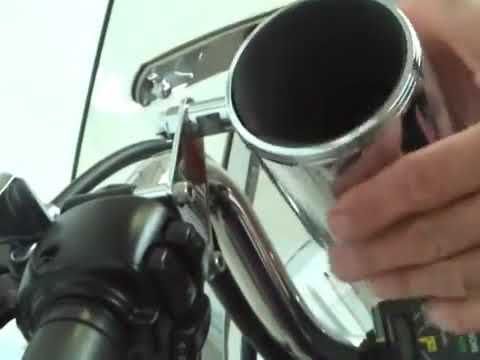 RIVCO PRODUCTS 0636-0013 CHC10 Cup Holder chrome — SpazCycle