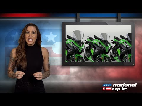 National Cycle VStream® Windscreens and Compact Rack for the Ninja™ 300