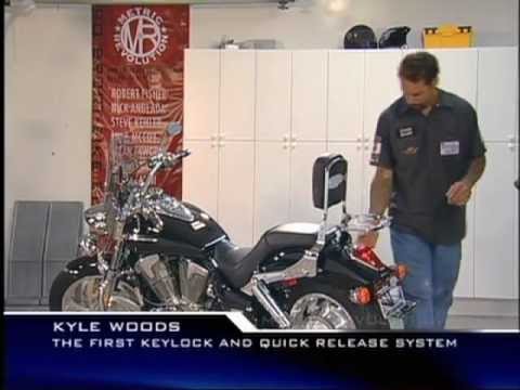 Paladin® Quick Release Backrest and Luggage Rack