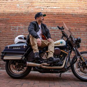 Cortech "the Slayer" Riding Shoes 8662-0115-42 903.01BKGM 8.5 - Black/gum - 8.5