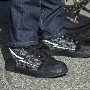 Cortech Slayer Canvas Skulls Riding Shoes