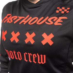 Fasthouse Women's Grindhouse Karma Jersey 3934-0005-78 230000-00-05 - Black - XXL