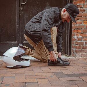 Cortech "the Slayer" Riding Shoes 8662-0115-42 903.01BKGM 8.5 - Black/gum - 8.5