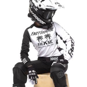 Fasthouse Women's Grindhouse Paradise Jersey 3935-0095-78 230001-10-05 - White/black - XXL