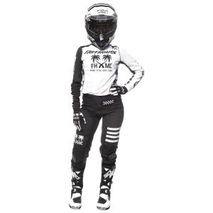 Fasthouse Women's Grindhouse Paradise Jersey 3935-0095-78 230001-10-05 - White/black - XXL