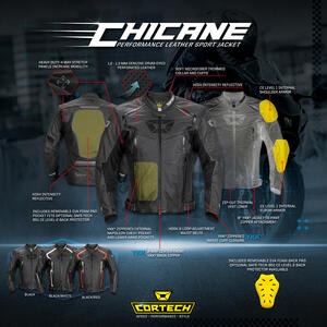 Cortech Chicane Leather Jacket