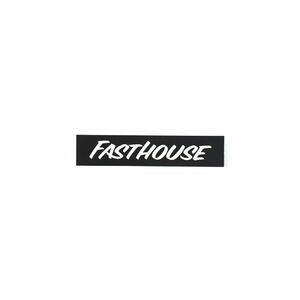 Fasthouse Small Black Logo Sticker 3290-0408-00 9004-0008 - Black