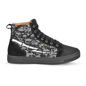 Cortech Slayer Canvas Skulls Riding Shoes