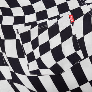 Fasthouse Trip SS Button UP Shirt 3215-5059-09 123005-01-13 - Black/white - 3XL