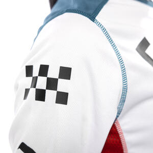 Fasthouse Women's Grindhouse Anthem Jersey 3961-1912-77 230003-13-04 - White/teal - XL