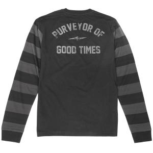 Fasthouse Blackout Yarn DYE LS TEE