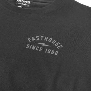 Fasthouse Blackout Yarn DYE LS TEE