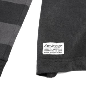 Fasthouse Blackout Yarn DYE LS TEE