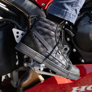 Cortech Women's Slayer Canvas Check Riding Shoes