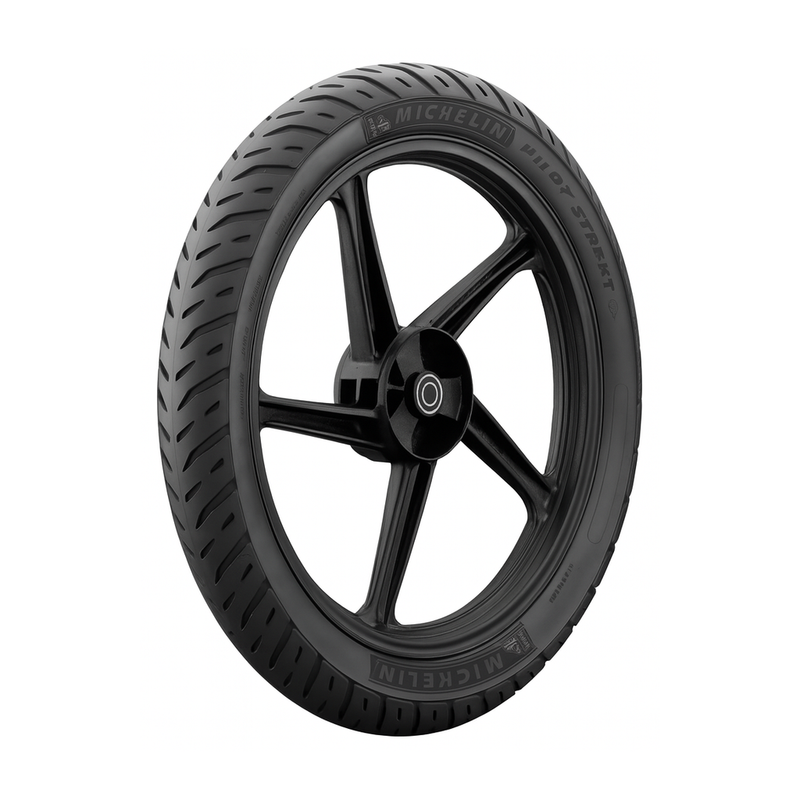 Michelin 01203 Pilot Street 2 Tire - 3.50-10 59J - Rear Tire (Single Tire)