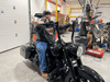 VILLAIN Road King Handle Bars Black & Chrome