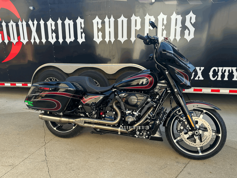 Siouxicide Choppers Harley M8 Touring Performance Stainless 2-1 Exhaust Pipe - Shorty