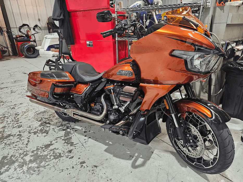 Siouxicide Chopper Harley M8 Touring Performance Stainless 2-1 Exhaust Pipe