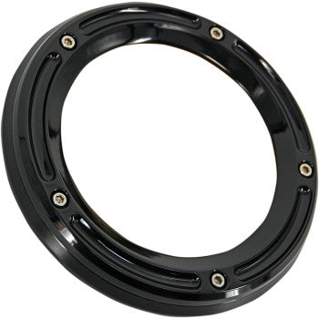 Trask Assault Derby Cover - TM-0041BK For Harley Touring 2015-2026