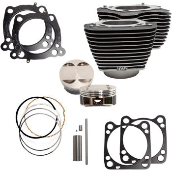 S&S CYCLE  0931-0834 910-0625 Big Bore Cylinder Kit - M8