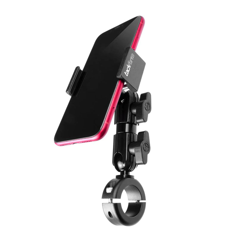 TACKFORM Phone Mount for 7/8"-1-1/4" Handlebars - Black
