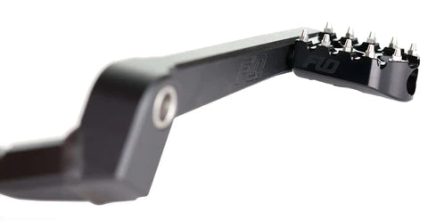 FLO MOTORSPORTS ADJUSTABLE BRAKE PEDAL M8 SOFTAIL W/MIDS -BLACK